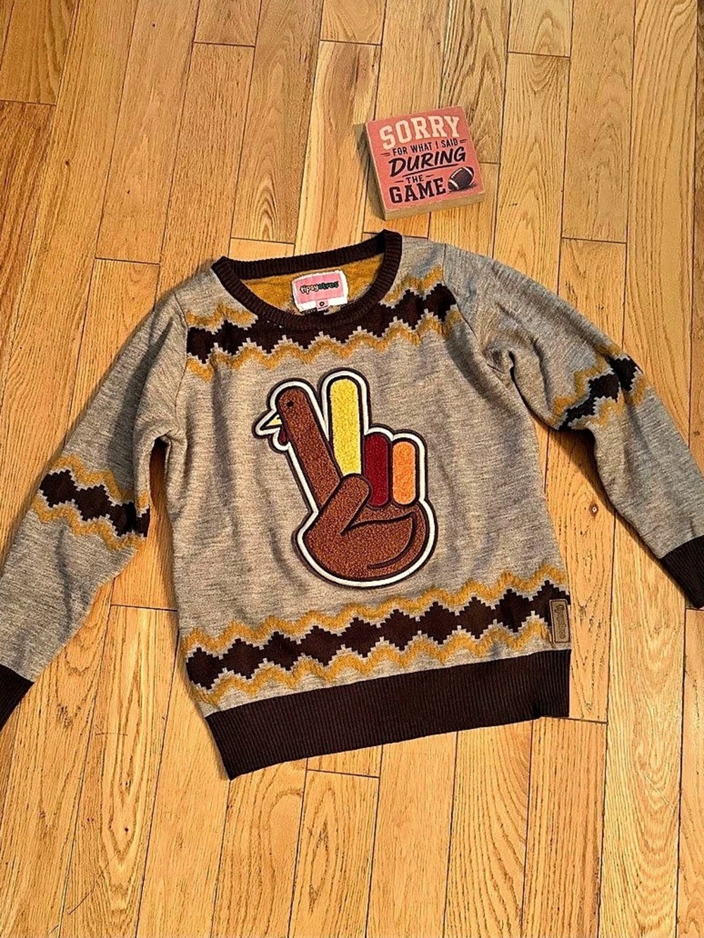 Tipsy Elves Thanksgiving sweater